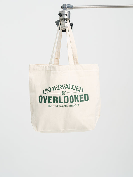 Undervalued Tote Bag